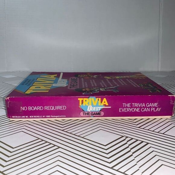 Vintage Trivia Quest The Game Family Fun Over 2800 Questions Everyone Can Play - Picture 3 of 3